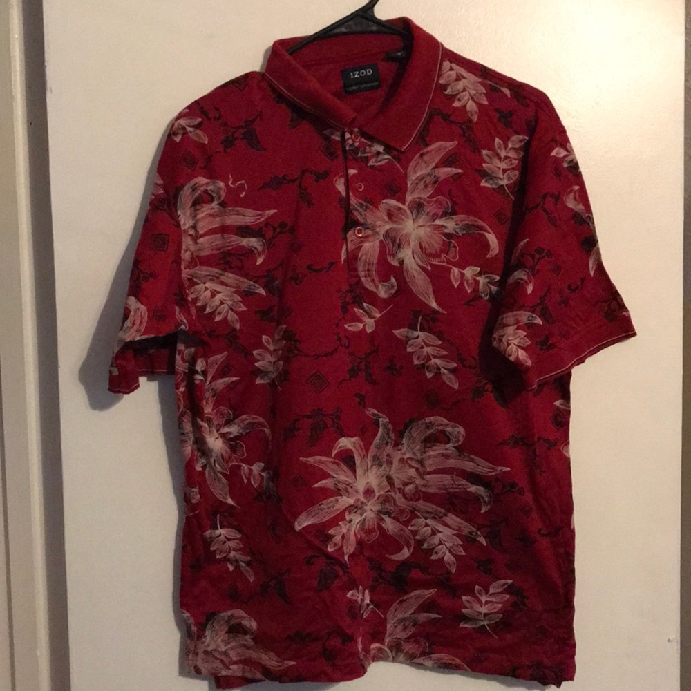 IZOD Floral Shirt